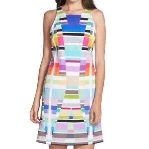 Trina Turk Women’s multicolor abstract tank dress Size 6